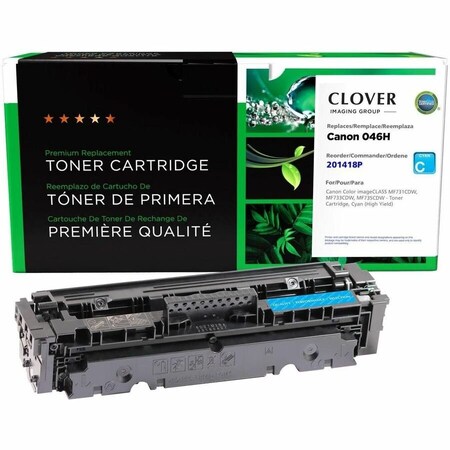 Clover Imaging Group Imaging Remanufactured High Yield Cyan Toner Cartridge 201418P