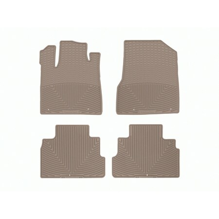 Weathertech Tan, Front and Rear All Weather Floor Mats W433TN-W434TN
