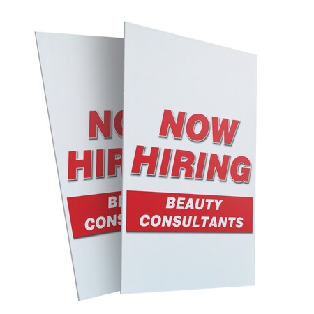 Signmission Beauty Consultants, Plastic Signs Only 24 Inch x 36 Inch, Corrugated Plastic, 2PK CSB-2436-2PACK-BEAUTY CONSULTANTS