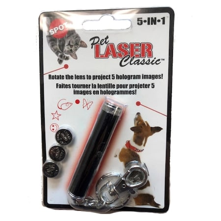 Spot Spot Brites Multicolored Plastic Laser Laser Pet Toy 1 pk 8640