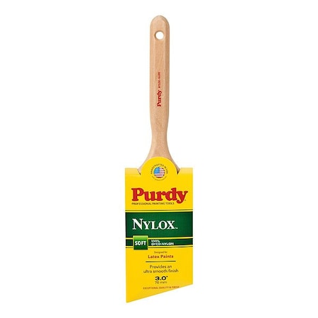 Purdy Nylon Paint Brush, 3 3/16 in L 144152230