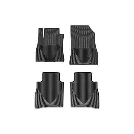 Weathertech Black, Front and Rear All Weather Floor Mats W329-W332