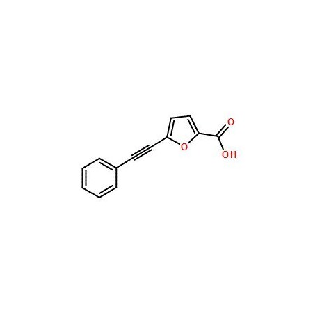 Ak Scientific 5-(2-Phenyleth-1-ynyl)-2-furoic acid (100mg), CAS 130423-83-5 Y7385-100mg