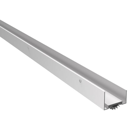 Pemko 222AV36 36" Door Shoe with Vinyl Mill Aluminum 222AV36