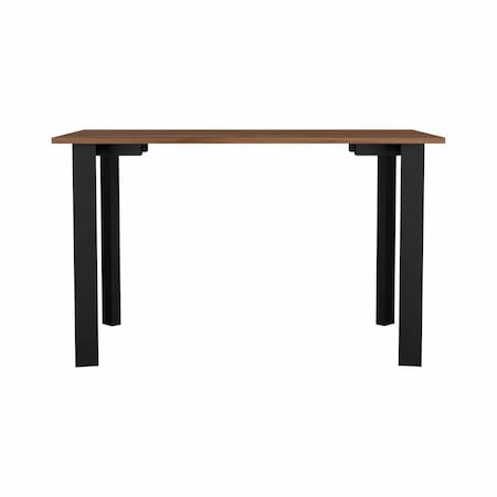 Homeroots 47" Brown and Black Computer Desk 403808