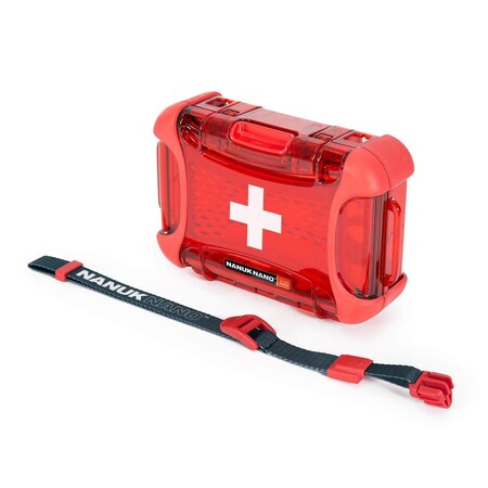 Nanuk 320 Case w/ First Aid Logo - Red 320S-000RD-PA0-FSA01