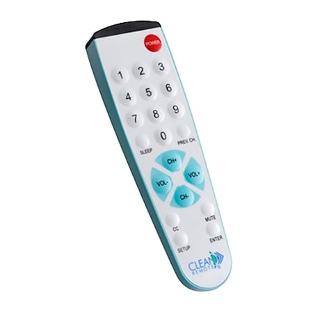 Clean Remote Big Button Clean Remote, Universal Remote Control 115217