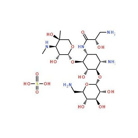 Ak Scientific Isepamicin sulfate (25mg), CAS 67814-76-0 Q819-25mg