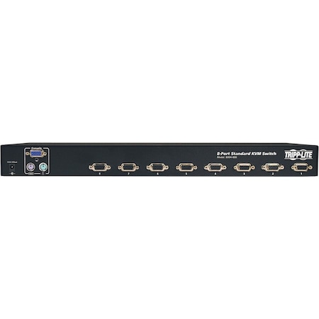 Tripp Lite KVM, 8 Port, RM, PS/2, 1U B004-008