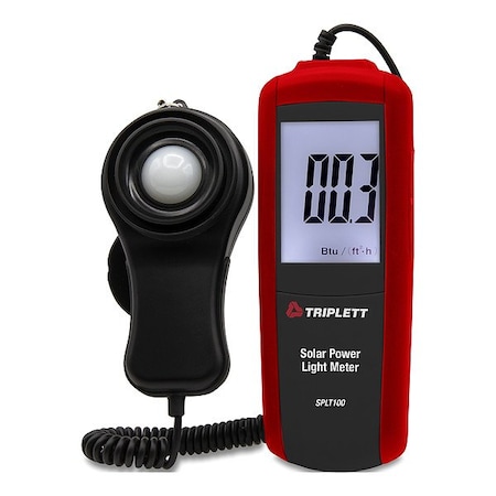 Triplett Light Meter, LCD with Backlight SPLT100