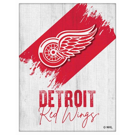 Holland Bar Stool Co Detroit Red Wings 15 in. x 20 in. Canvas Wall Art LCnvs