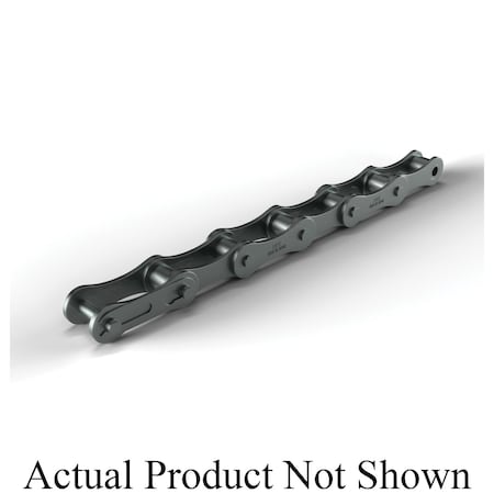 Hkk Chain HKK Double Pitch Riv Transmission, 10 ft OAL, 1.25P, .4 Dia x 3/8 W, AS DA050R1A