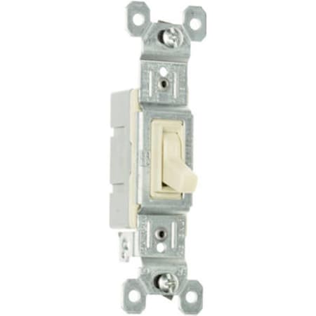 Yhior 660IG Single Pole Toggle Switch, 15A, Ivory YH569158