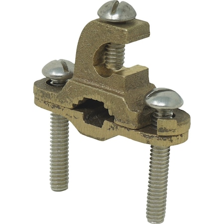 Southwire Bronze Ground Clamp with Integrated Lay-In Lug 65175840
