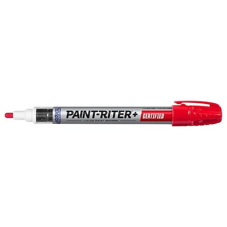 Markal Liquid Paint Marker, Red, Acrylic 96882G