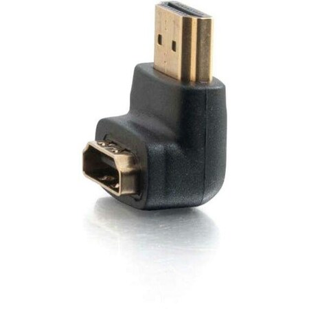 C2G HDMI&REG; MALE TO HDMI&REG; FEMALE 90&DEG; DOWN ADAPTER 40999