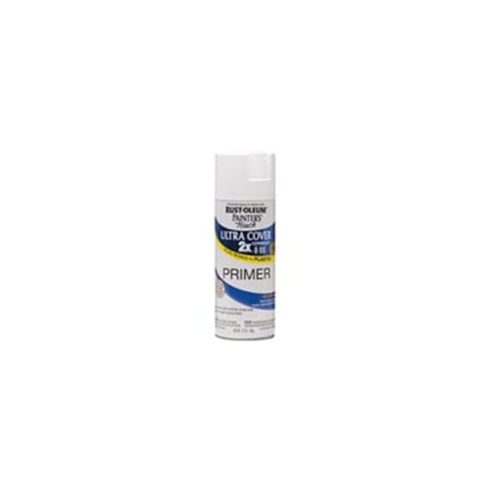 Rust-Oleum 12 Oz White Painter's Touch 2X Paint + Primer Spray Paint Primer 334019
