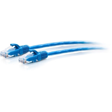 C2G 4FT/1.2M CAT6A SLIM PATCH 28AWG BLUE C2G30128