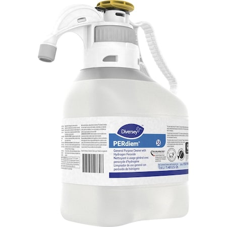 Diversey Neutral All Purpose Cleaner, Hose End Connection Bottle, Unscented, 2 PK 95019481