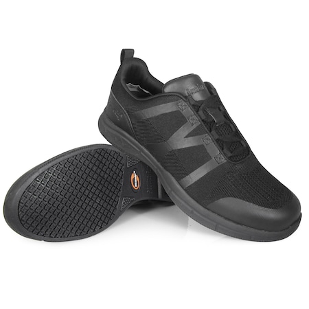Genuine Grip Athletic Shoe, Black, Women's, 6, M, PR 180-6M