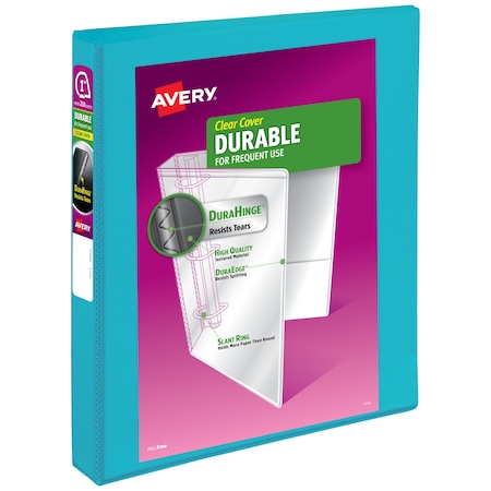 Avery Durable View 3 Ring Binder, 1 in Ring 17295