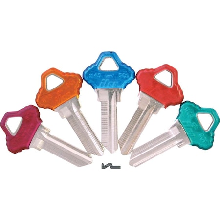 Kaba Ilco Schlage Assorted Design Decorative House Key, SC1PC / SC1-PC ASST, 5PK AK00004670