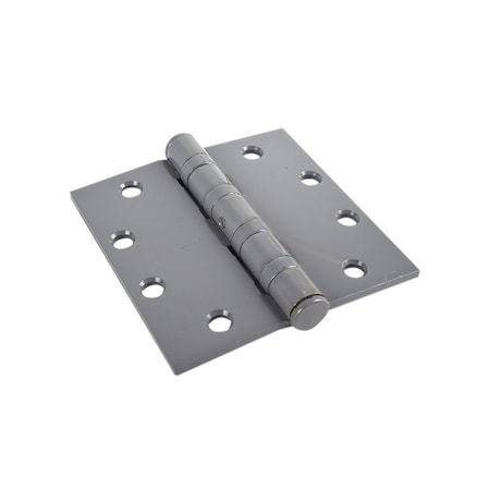 Stanley Security Architectural Hinge, Steel, Full Mortise, Heavy Weight, 4-1/2in x 4-1/2in, Square Corner, Primed FBB168 4-1/2X4-1/2 P