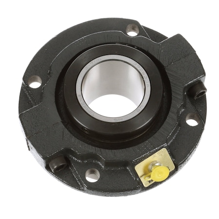 Sealmaster Mounted Cast Iron Piloted Flange Tapered Roller - 52100 Bearing Steel - Collar Mount Lock RFPA 207