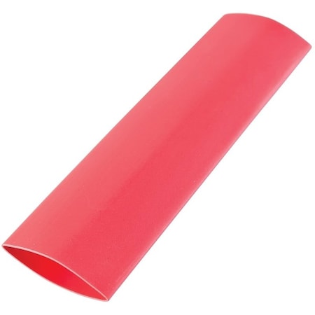 Gardner Bender Heat Shrink Tube, Thin Wall, 2:1 I.D. Shrink Ratio, Red, 3 in HST-500R