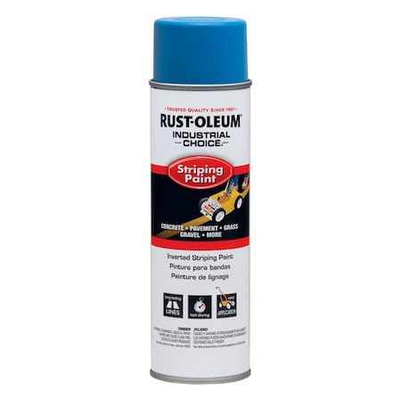 Zinsser Rustoleum Industrial Choice Dark Blue Spray Paint, 17 oz 1804665