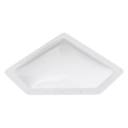 Icon Technologies 11 x 24 in. Neo Angle Outer Skylight, White ICR01865