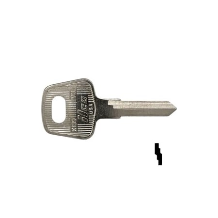 Ilco Unican Audi Key Blank VW V35, 10PK X139