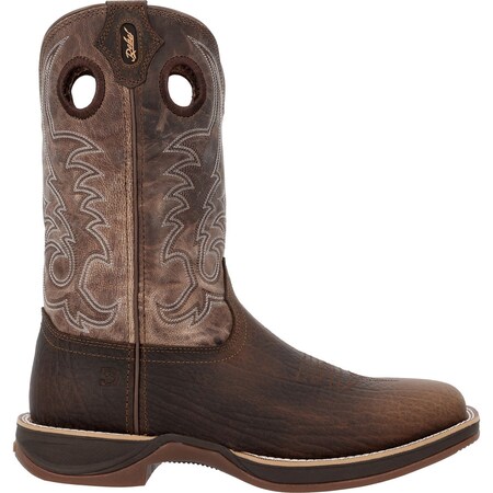 Durango Rebel Ultra-Lite Western Boot, Bay Brown And Stone, Size 11.5 DDB0515
