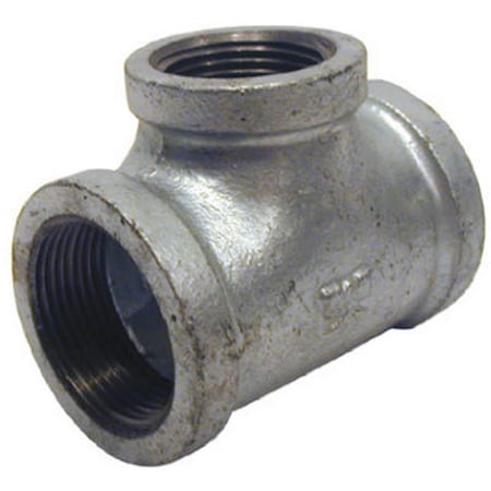 Pannext Fittings G-RT21005 1 x 0.5 in. Galvanized Reducing Tee 446305