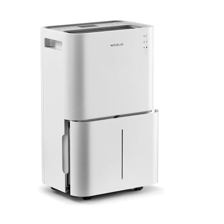 Edendirect 50 pt. 4000 sq. ft. Commercial Dehumidifier in. White with Bucket, Smart Memory ZR-OL20-BD029A