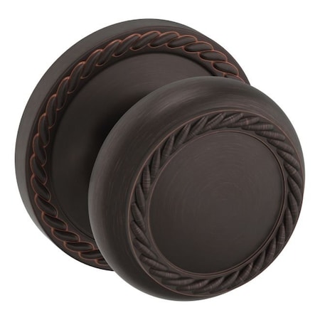 Baldwin Baldwin Preconfigured 5064 Knob with 5004 Rose Half Dummy Lock Venetian Bronze Finish - 5064112IDM