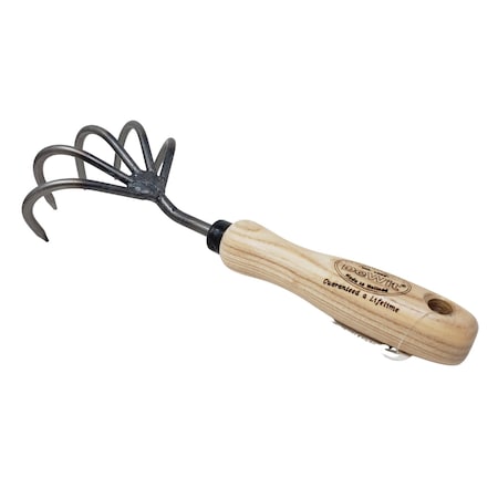 Dewitt Short Handle 5-Tine Cultivator - Ideal for cultavating tough soil. 31-0903