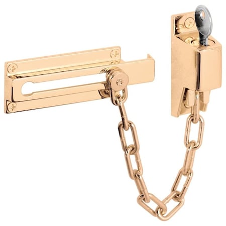 Prime-Line Guard Door Chain+Lock Pb U9912