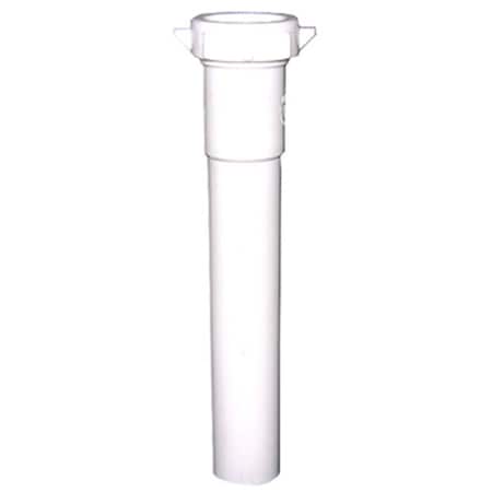 Made-To-Order 03-4343 1.25 x 8 in. White Lavatory Drain Extension MA576238