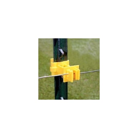 Zareba Snap-On Extender Insulator, Aluminum/Polywire/Steel, Polyethylene, Yellow IT2XY-Z