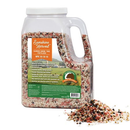 Just Scentsational Vegetable, Garden, Shrub and Tree Fertilizer NPK 10-10-10 12lb shaker VGST-12SJ