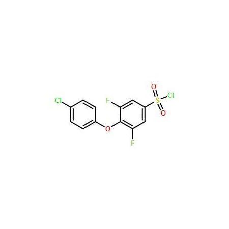 Ak Scientific 4-(4-Chlorophenoxy)-3, 5-difluorobenzene-1-sulfonylchloride (5g), CAS 549547-34-4 7990AB-5g