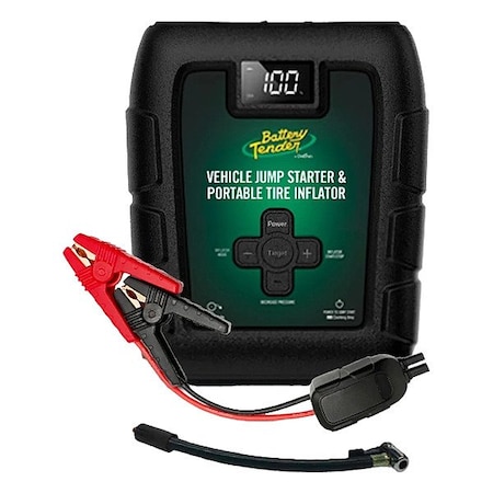 Battery Tender 800A/ 7200mAh Jump Pack-Tire Inflator 030-3010-WH