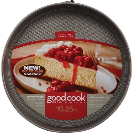 Goodcook 9'' Dia. X 2-3/4'' D. Non-Stick Springform Cake Pan 11754