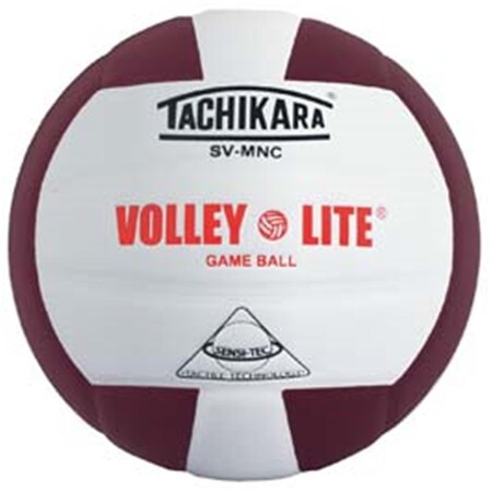 Tachikara Volley-Lite Game Ball - Cardinal-White SVMNC.CDW