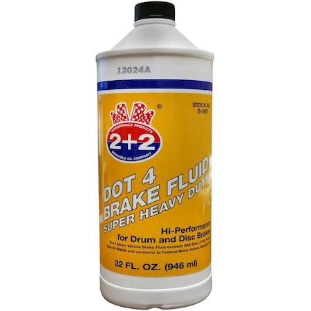 Auto Usa B2901 2 Plus 2 Dot 4 Brake Fluid AU3580598