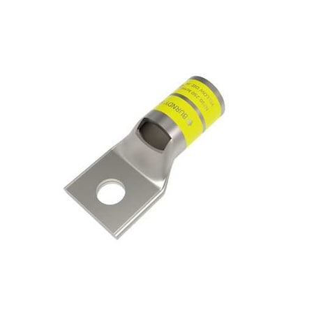 Burndy 250 kcmil, CU, 1 Hole, 3/8 Stud, Standard Barrel, Inspection Window YA29L4