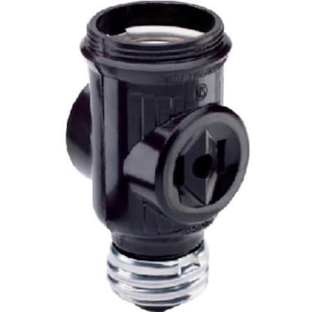 Legrand Keyless Lamp Holder, 660 W, Brown 1403CC10