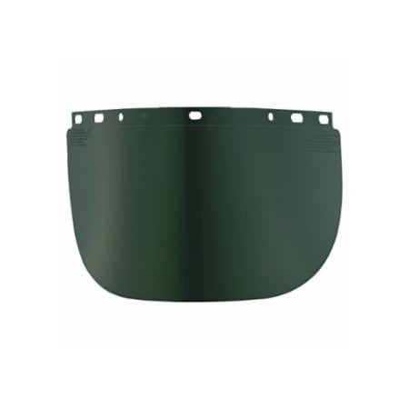 Honeywell Fibre-Metal High Performance Faceshield Window, Dark Green, Wide View, 16-1/2 in x 8 in 280-4178DGN
