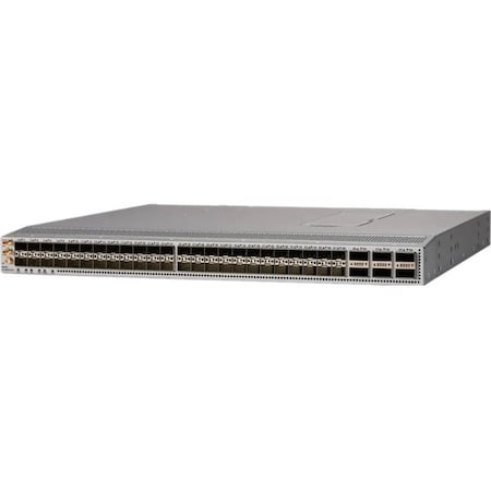 Cisco Nexus 9300 48p 1/10/25G, 6p 40/100G, MACsec UP. SyncE N9K-C93180YC-FX3